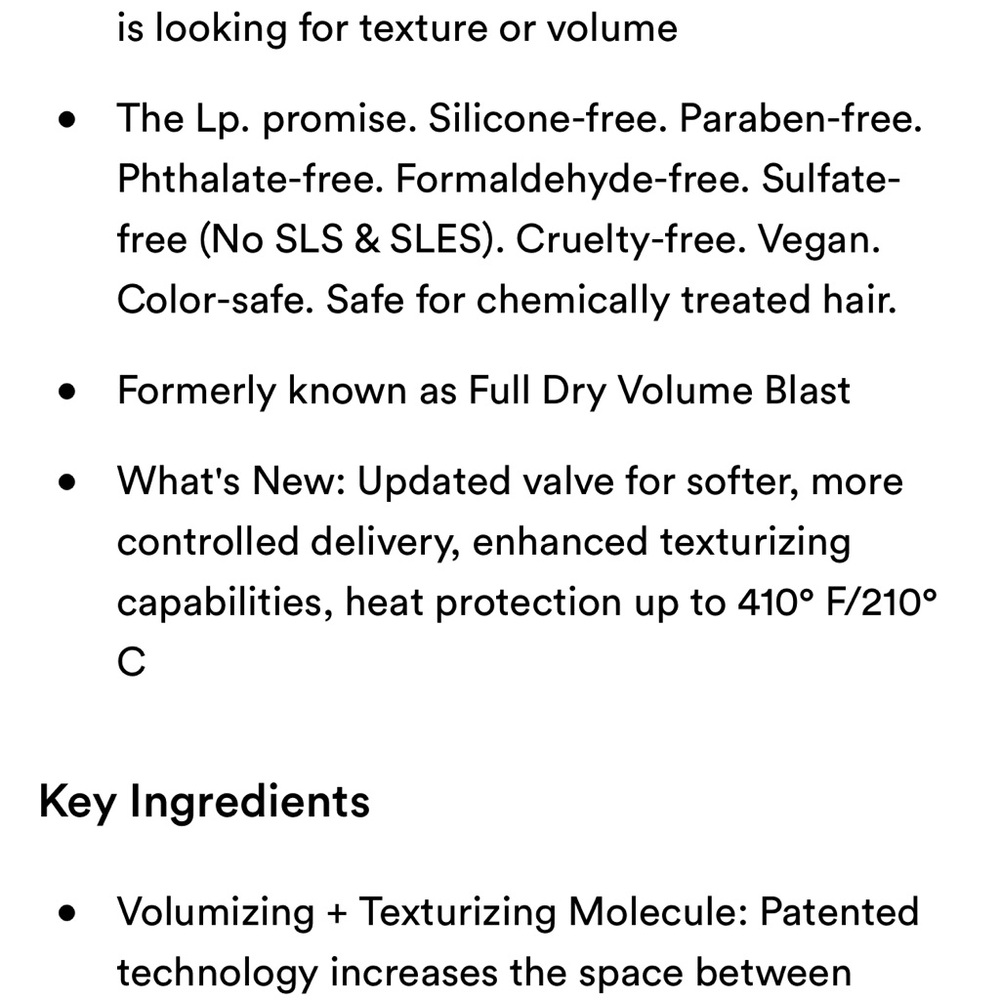 LAST 1! Living Proof Full Dry Volume & Texture Spray πͺ NEW Full Size - Picture 8 of 9
